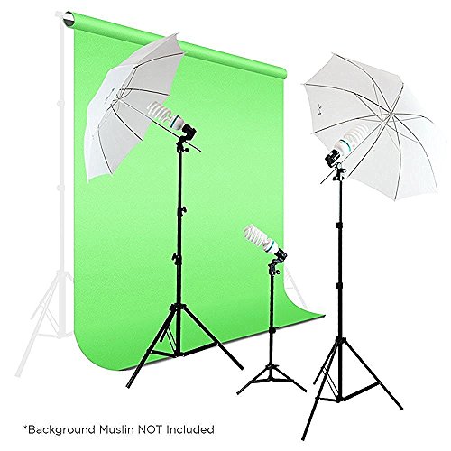 Photography Photo Portrait Studio 600W Day Light Umbrella Continuous Lighting Kit by LimoStudio, LMS103 Photography Photo Portrait Studio 600W Day Light Umbrella Continuous Lighting Kit by LimoStudio, LMS103