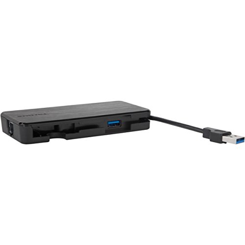 Targus VersaLink Universal Travel Laptop Dock with VGA/HDMI Connectivity & 2 USB 3.0 Ports for PC, Mac, & Android (DOCK110USZ)