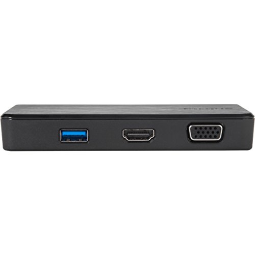 Targus VersaLink Universal Travel Laptop Dock with VGA/HDMI Connectivity & 2 USB 3.0 Ports for PC, Mac, & Android (DOCK110USZ)